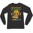 High School Level Complete Gamer Graduation Dinosaur 2021 Unisex Long Sleeve T-Shirt