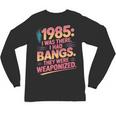 Hilarious 1985 Big Hair Bangs Joke For Gen X Nostalgia Unisex Long Sleeve T-Shirt