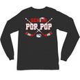 Hockey Senior Pop Pop Graduation Class Of 2026 Kids Unisex Long Sleeve T-Shirt