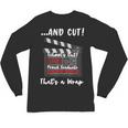 Homeland Security Degree Graduation Film Clapper Unisex Long Sleeve T-Shirt