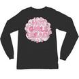 Hot Girls Read Pink Aesthetic Book Lover Reading Unisex Long Sleeve T-Shirt
