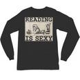 Hot Pin Up Girl Comic Book Vintage Reading Is Sexy Unisex Long Sleeve T-Shirt Hot Pin Up Girl Comic Book Vintage Reading Is Sexy Unisex Long Sleeve T-Shirt