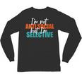 I'm Not Anti-Social But I'm Selective Introvert Unisex Long Sleeve T-Shirt I'm Not Anti-Social But I'm Selective Introvert Unisex Long Sleeve T-Shirt