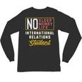 International Relations Major Student Shirt Graduation Unisex Long Sleeve T-Shirt