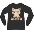 Introvert Anime Cat Ew People Unisex Long Sleeve T-Shirt Introvert Anime Cat Ew People Unisex Long Sleeve T-Shirt