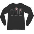 Introvert Cat Animal Rescue Pet Lover Apparel Rock Paper Scissors Hand Game Cute Paw Cat Unisex Long Sleeve T-Shirt