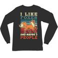 Introvert Fox Animal Lover Saying Loner Antisocial Unisex Long Sleeve T-Shirt