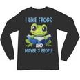 Introvert Herpetologists Amphibian Frog Lover Unisex Long Sleeve T-Shirt