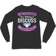 Introvert Hippie Mom Cloth Diapers Crunchy Mama Unisex Long Sleeve T-Shirt
