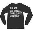 Introvert Quote Snarky Unisex Long Sleeve T-Shirt Introvert Quote Snarky Unisex Long Sleeve T-Shirt