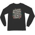 Introvert Recharging I Peopled Too Much Today Unisex Long Sleeve T-Shirt