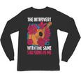 Introvert Singers Singing Sad Song Classical Music Lovers Unisex Long Sleeve T-Shirt