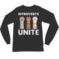 Introvert Unite Kitty Paws Raise Introverted Gathering Unisex Long Sleeve T-Shirt Introvert Unite Kitty Paws Raise Introverted Gathering Unisex Long Sleeve T-Shirt