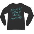Introvert But Willing To Discuss My Interests Unisex Long Sleeve T-Shirt