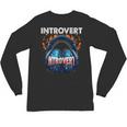 Introvert's Best Friend Noise-Canceling Headphones Unisex Long Sleeve T-Shirt
