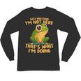 Introverts Thats What Im Doing Just Pretends Unisex Long Sleeve T-Shirt