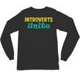 Introverts Unite I Introvert Unisex Long Sleeve T-Shirt