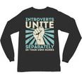 Introverts Unite Separately Introverted Antisocial Unisex Long Sleeve T-Shirt