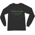 Introvirtuous Retro Pixel Funny Introvert Quote Unisex Long Sleeve T-Shirt