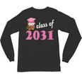 Kids Class Of 2031 Back To School Graduation T-Shirt Unisex Long Sleeve T-Shirt