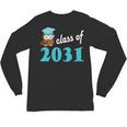 Kids Class Of 2031 Graduation Year T-Shirt Back To School Unisex Long Sleeve T-Shirt