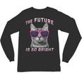 Kids Cool Future Is Bright Kids Graduation Or Birthday Unisex Long Sleeve T-Shirt