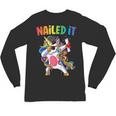 Kids Kindergarten Graduation Shirt Unicorn Graduate Nailed It Unisex Long Sleeve T-Shirt