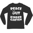 Kids Peace Out Kindergarten For Graduation Unisex Long Sleeve T-Shirt