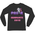 Kids Kids Pre-K PreSchool Unicorn GraduationShirt Unisex Long Sleeve T-Shirt