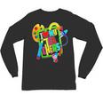 Kids Teens Graduation I Heart My Teachers I Love My Teachers Unisex Long Sleeve T-Shirt