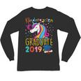 Kids Unicorn Kindergarten Graduation Graduate Shirt Unisex Long Sleeve T-Shirt