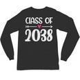 Kindergarten Class Of 2038 First Day School Graduation Girls Unisex Long Sleeve T-Shirt