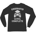 Kindergarten Level Complete Retro Graduation Video Gamer Unisex Long Sleeve T-Shirt