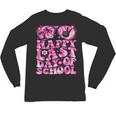 Last Day Of School Teacher Students School Graduation Groovy Unisex Long Sleeve T-Shirt