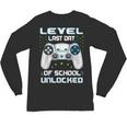 Last Days Of School Graduation Kindergarten Gamer Boys Kids Unisex Long Sleeve T-Shirt