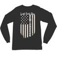 Last First Day Senior 2026 USA Flag Graduation Class Of 2026 Unisex Long Sleeve T-Shirt