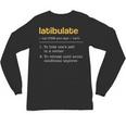 Latibulate Dictionary Definition For Introverts Unisex Long Sleeve T-Shirt Latibulate Dictionary Definition For Introverts Unisex Long Sleeve T-Shirt