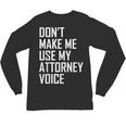 Lawyer Law School Graduation Attorney Men Women Unisex Long Sleeve T-Shirt