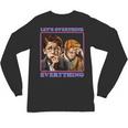 Let's Overthink Everything Shirt Antisocial Introvert Unisex Long Sleeve T-Shirt