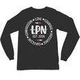 Licensed Practical Nurse Est 2026 LPN LVN Nursing Graduation Unisex Long Sleeve T-Shirt