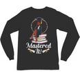 Mastered It Black Girl Masters Degree Graduation Black Queen Unisex Long Sleeve T-Shirt