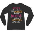 Masters Degree Graduation MPH Social Work Unisex Long Sleeve T-Shirt