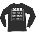 MBA Graduation Unisex Long Sleeve T-Shirt