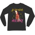 By Any Means Necessary Graduation HBCU Educated Girl Unisex Long Sleeve T-Shirt