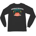 Middle School Graduation Gaming Vintage Level Complete Unisex Long Sleeve T-Shirt