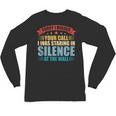 I Missed Your Call i Was Staring In Silence Introvert Unisex Long Sleeve T-Shirt