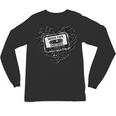 Mixed Tape Emotions Music Lover Nostalgia Quote Unisex Long Sleeve T-Shirt Mixed Tape Emotions Music Lover Nostalgia Quote Unisex Long Sleeve T-Shirt
