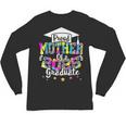 Mother Of a 2025 Graduate Tie Dye Class Senior Graduation 25 Unisex Long Sleeve T-Shirt
