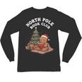 North Pole Book Club Gingerbread Christmas Reading Unisex Long Sleeve T-Shirt
