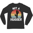 Not A Hugger Cactus Introvert Antisocial Unisex Long Sleeve T-Shirt